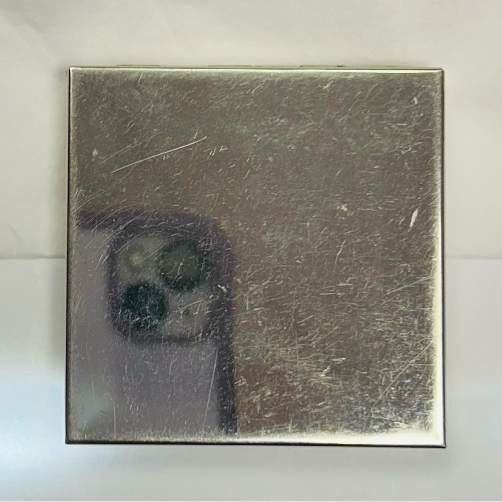 Vintage Gold Rhinestone Mirrored Compact Case - Picture 6 of 6